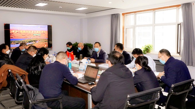 甘肅文旅集團(tuán)召開古浪八步沙“兩山”實(shí)踐創(chuàng)新基地建設(shè)項(xiàng)目評審會(huì)