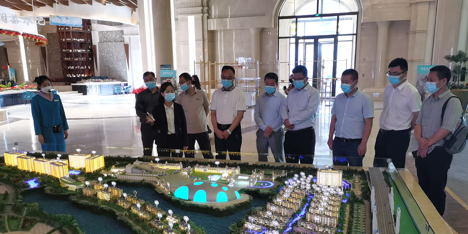 楊宇宏總經(jīng)理赴寧夏銀川調研天山海世界黃河明珠等項目